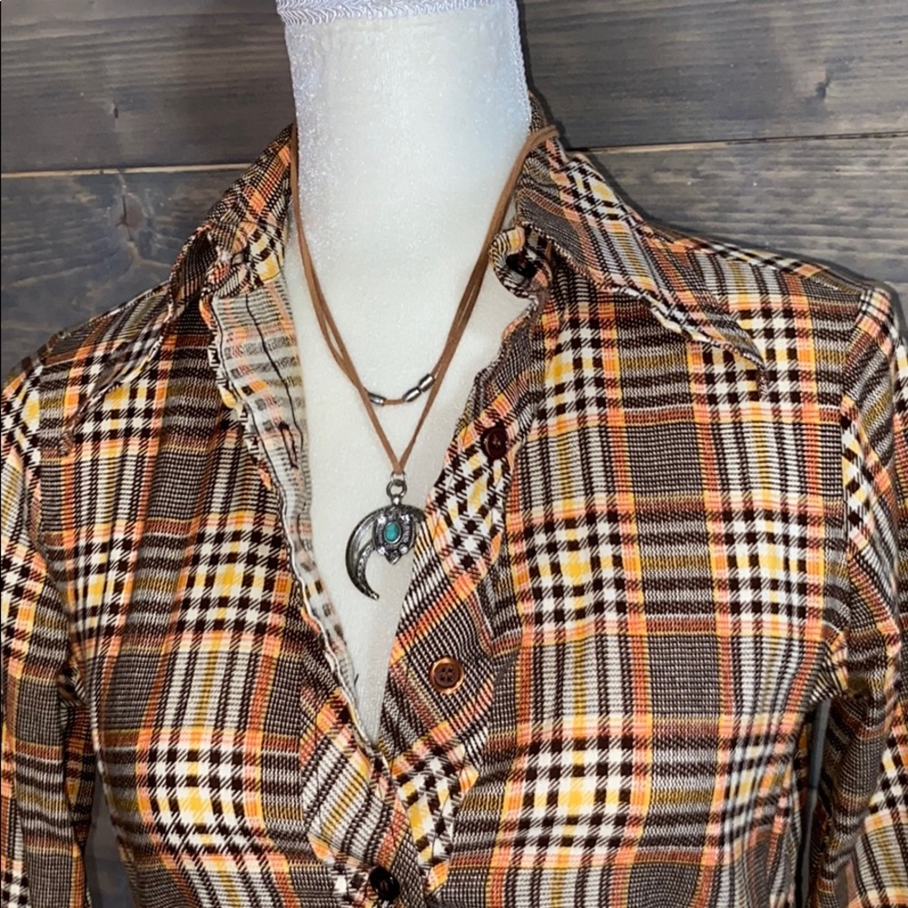 70’s Rad Plaid Shirt - image 3